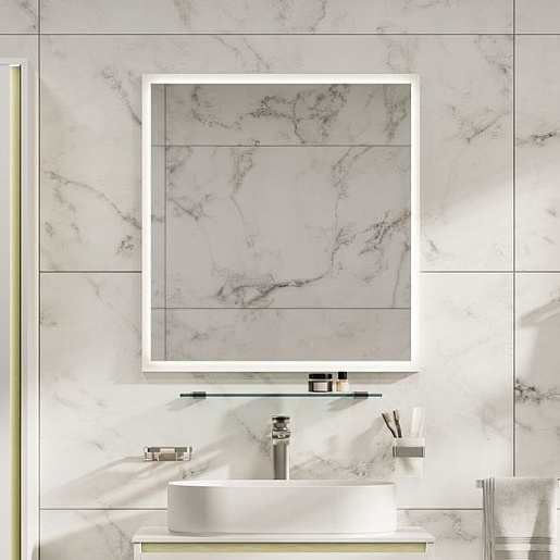 Allen Brau Зеркало Activity 70 1.340026.PGM платина матовый – фотография-4