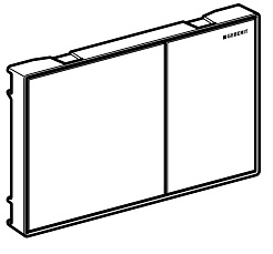 Geberit Кнопка смыва Sigma 60 115.640.GH.1 хром, глянец – фотография-4