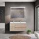 BelBagno Тумба под раковину Kraft 100 R подвесная Rovere Galifax Bianco – фотография-22
