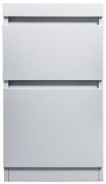 Style Line Тумба для умывальника Даллас 110 Люкс, белая PLUS – фотография-1