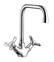 Rossinka Смеситель Q02-72 для кухонной мойки – фотография-1