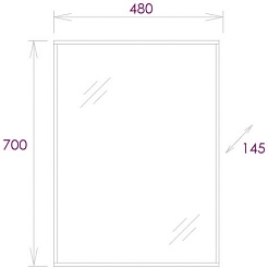 Onika Мебель для ванной Тимбер 50 L серая матовая/дуб сонома – фотография-15