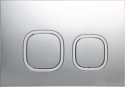 WeltWasser Инсталляция для унитаза Amberg 506 MT-CR с клавишей смыва хром матовый – фотография-4