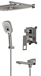 Mixline Душевая стойка 554236 хром – фотография-1