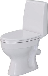 Aringa Унитаз компакт Сиена AR01005WH с сиденьем микролифт белый – фотография-1