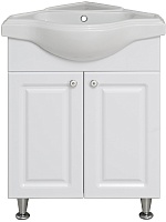 Runo Тумба с раковиной Классик 65 белая