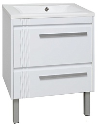 Runo Мебель для ванной Мира 65 белая – фотография-3