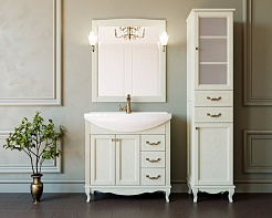 ValenHouse Комплект мебели Эллина 85 слоновая кость, фурнитура бронза – фотография-4