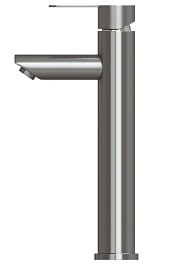 Mixline Смеситель для раковины 35k MLSS32-042 "Stainless" высокий излив – фотография-3