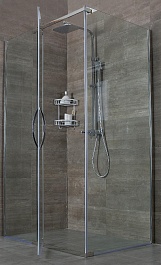 Alex Baitler Душевое ограждение AB 214-120 прозрачное стекло – фотография-1