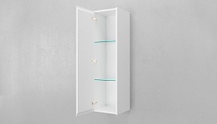 Velvex Пенал для ванной Klaufs 110 белый – фотография-4