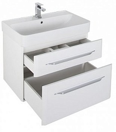 Aquanet Мебель для ванной Виченца 80 белый – фотография-7