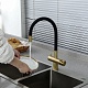 Gappo Смеситель для кухни G4398-33 золотой сатин – картинка-7