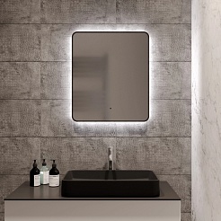 Mixline Зеркало Премьер Инканто 60 черное – фотография-6