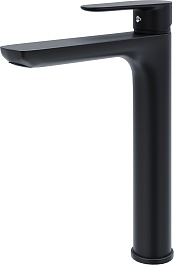 Aringa Смеситель для раковины чаши Рейн AR02014BL черный – фотография-1
