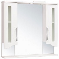 Runo Зеркальный шкаф Толедо 85