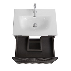 BelBagno Тумба под раковину Uno mini 50 подвесная Темно-Серый матовый – фотография-6