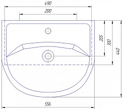 Vigo Мебель для ванной Grand 55 – фотография-18