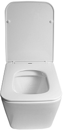 SantiLine Унитаз подвесной SL-5007MW белый матовый – фотография-2