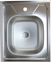 КромРус Мойка кухонная S-408, 1.5"