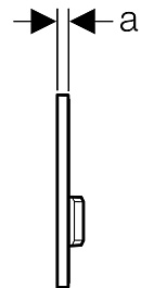 Geberit Кнопка смыва Sigma 50 115.788.21.5 хром глянец – фотография-3