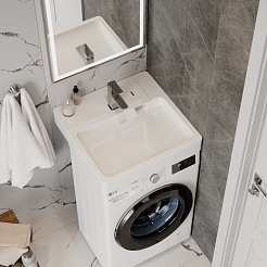 Teymi Раковина над стиральной машиной Kati Pro 60/60 T50410 – фотография-9