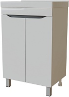 Mixline Тумба с раковиной Лайн 60 белая