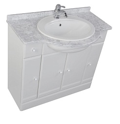 Aquanet Тумба с раковиной "Марсель 90" – фотография-6