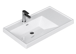 Equil Раковина мебельная Forest 81 L белая – фотография-1