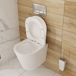 Iddis Унитаз Calipso CALRDSEi25 подвесной безободковый – фотография-9