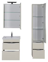 Aquanet Мебель для ванной "Эвора 60" крем – фотография-7