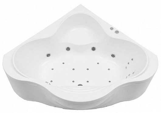 Aquanet Акриловая ванна Margarita 150x150 (г/м, а/м, сп/м, с/п) – картинка-3