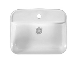 Aquatek Накладная раковина Вега 50 AQ5506-MW матовая белая – фотография-2