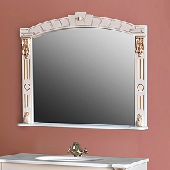 Атолл Мебель для ванной Александрия 100 K dorato – фотография-5