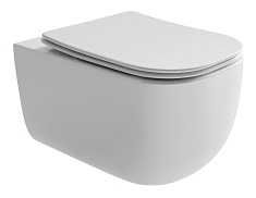 Ceramicanova Подвесной унитаз Noel Rimless CN3013 белый