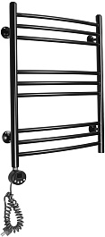 Domoterm Полотенцесушитель электрический Калипсо П9 500x700 ЧРН EL черный – фотография-2