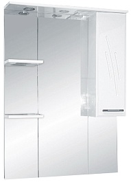 Misty Зеркальный шкаф Флори 75 R – фотография-1