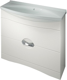 Какса-а Тумба с раковиной Каприз 105, 2 ящика – фотография-1