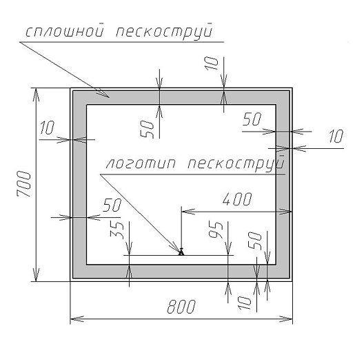 Alvaro Banos Зеркало Barcelona 80 с LED подсветкой – картинка-3