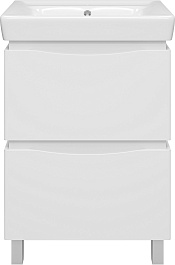 Misty Мебель для ванной Венера 60 L белая – фотография-4