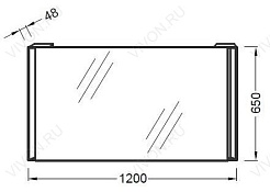 Jacob Delafon Мебель для ванной "Reve 120-2" EB564-270 – фотография-6
