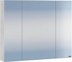 СанТа Зеркальный шкаф Марс 80 светлое дерево