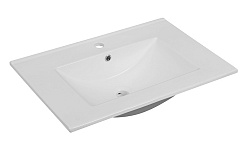 Зов Мебельная раковина Oliveeka 71 NS2001-70 глянцевая белая – фотография-1