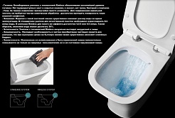 Ceruttispa Унитаз приставной Argentera B-380B – фотография-4