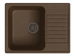Granfest Мойка кухонная Quarz GF-Z13 Терракот – фотография-1