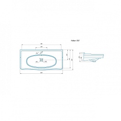 СанТа Мебель для ванной Сатурн 105 – фотография-5