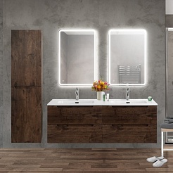 BelBagno Тумба под раковину Etna 120 с 4 ящиками Rovere Moro – фотография-9