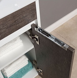 Aquanet Тумба с раковиной "Коста 76" дуб антик – фотография-7