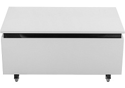 Cezares Тумба с раковиной Slider 80 с 2 ящиками белая – фотография-12