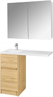 Акватон Мебель для ванной Лондри 40 L дуб сантана